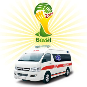 ambulancia brasil 2014 mundial cardioproteccion